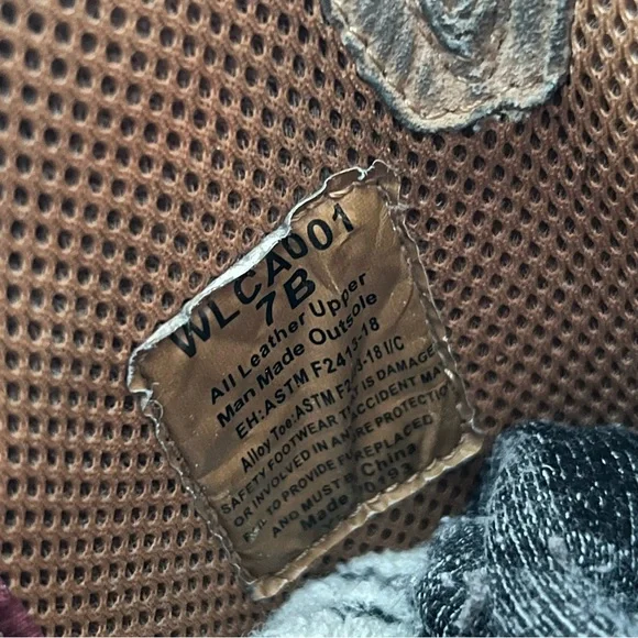 Twisted X Brown and White Steel Toe Boots - Picture 9 of 12